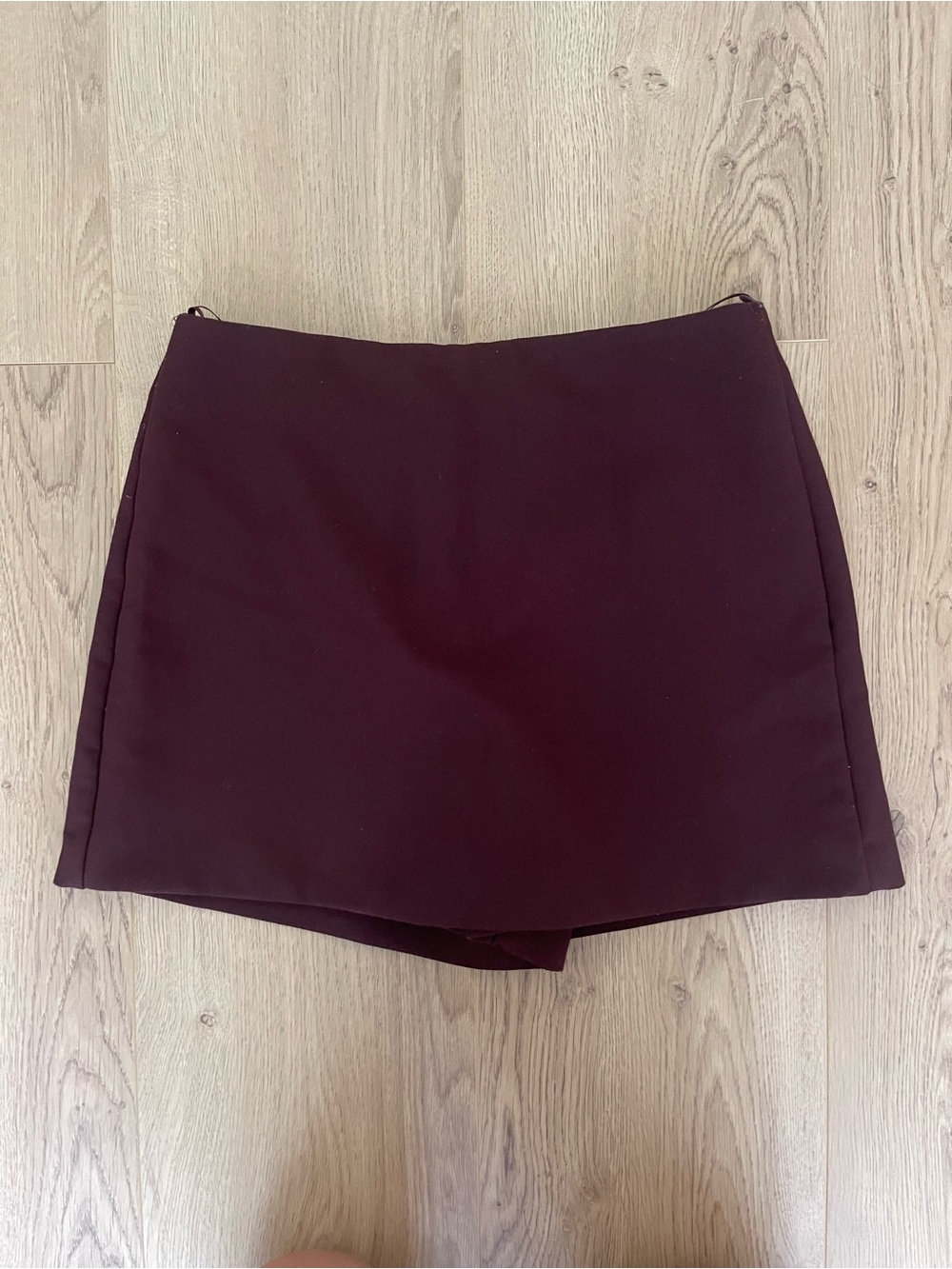 Zara Burgundy Skort (S)